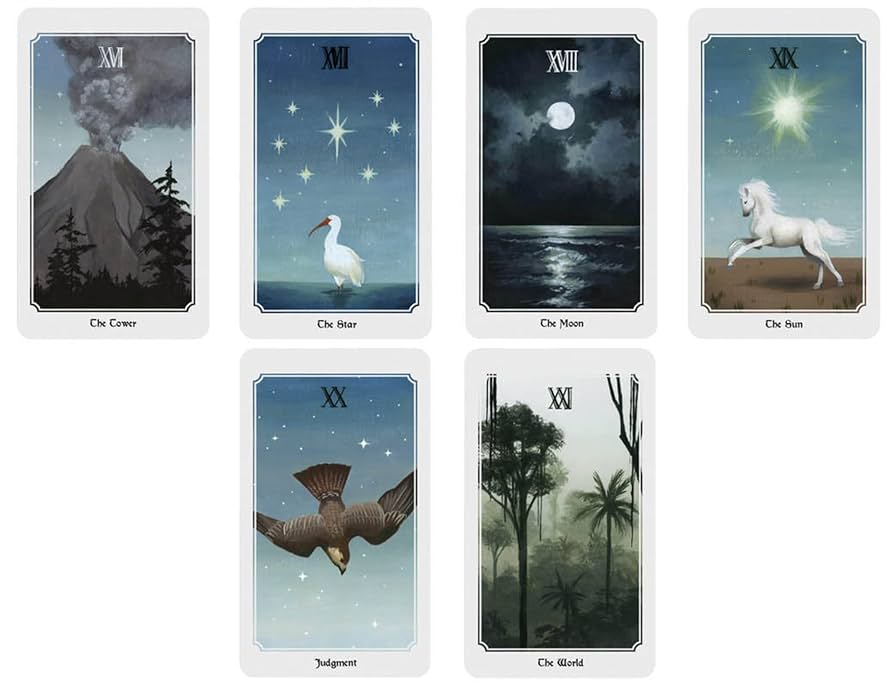 入荷１点のみ✨入手困難な海外美麗デッキ✨星降る領域のタロットカード 1点のみ✨入手困難な海外美麗デッキ✨ファンタジー世界を描いた